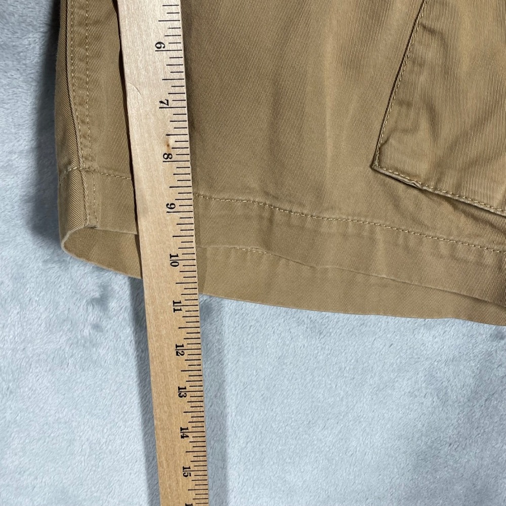 Polo Ralph Lauren Mens Relaxed Fit Cargo Shorts Khaki Tan Cotton Size 30 - Picture 8 of 10
